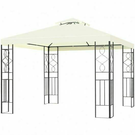 Durable 2 Tiers 10' x 10' Patio Gazebo Canopy Tent