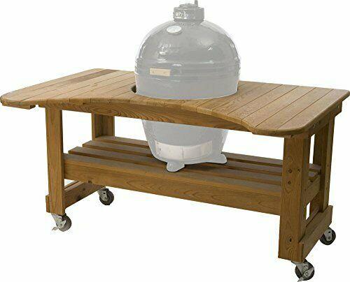 Primo Ceramic Grills Oval/Kamado Cypress Table