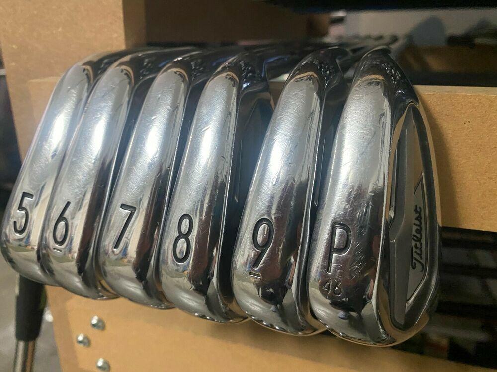 Titleist T100 Irons 5-P (6 Clubs) with UST Recoil 95 F4 Shafts 0412