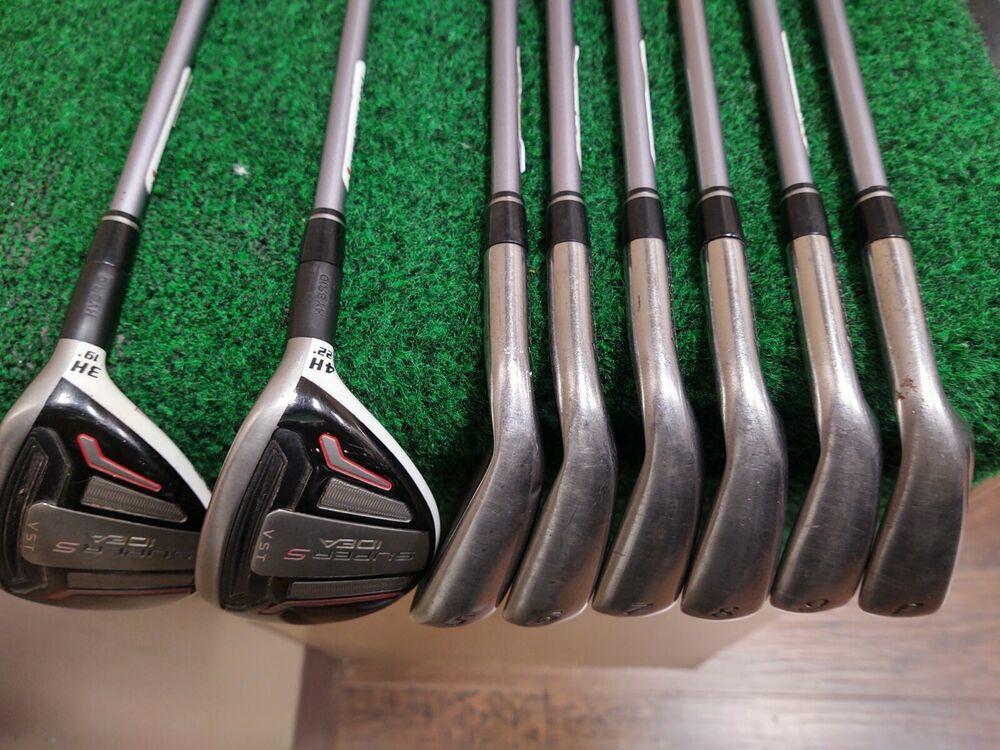 Adams Idea Super Golf Hybrid/Iron Set 3H,4H,5-PW Graphite Regular Flex