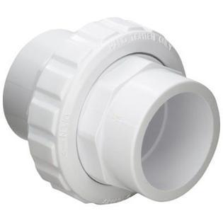 SP14952S50 1-1/2" Slip x 2" Spigot White Flush Union - of 50
