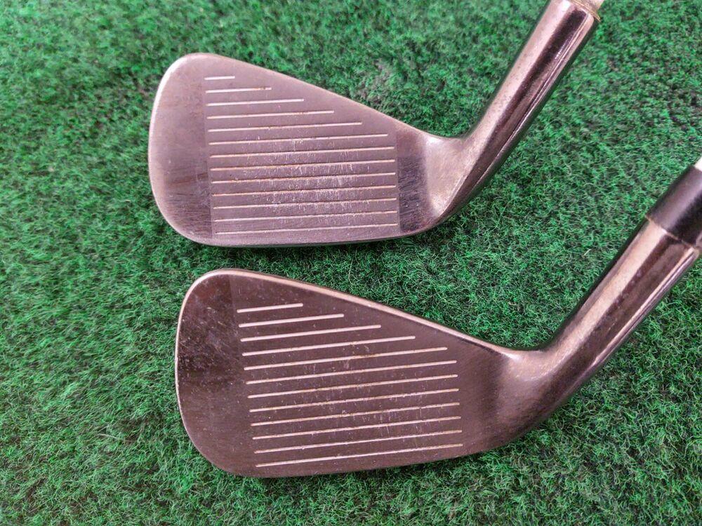 Adams Idea Pro Black Forged MB Golf Iron Set 4-PW Stiff Flex Graphite Matrix 85