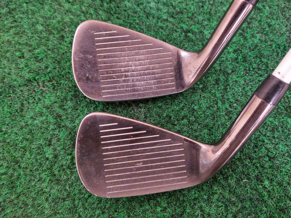 Adams Idea Pro Black Forged MB Golf Iron Set 4-PW Stiff Flex Graphite Matrix 85