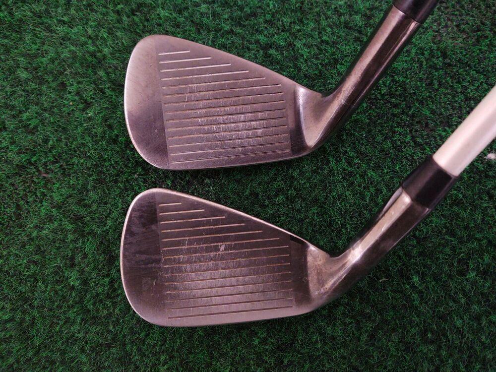 Adams Idea Pro Black Forged MB Golf Iron Set 4-PW Stiff Flex Graphite Matrix 85