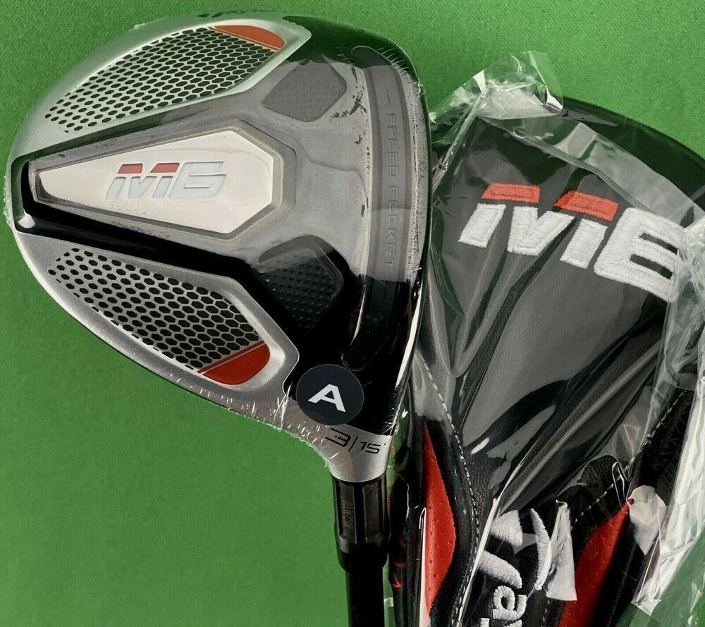TaylorMade M6 Fairway 3-Wood 3W 15* Fujikura Atmos 5A Senior A-Flex NEW #79605