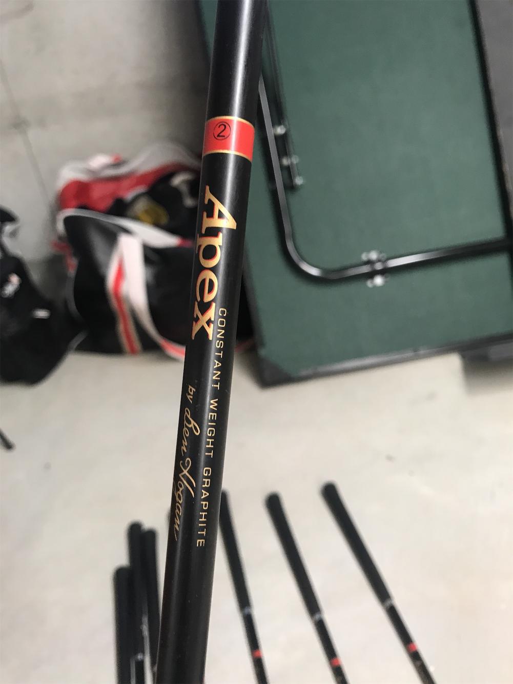 Men's Pro Ben Hogan Right Handed Apex Plus Stiff Flex Graphite Shaft Iron Set