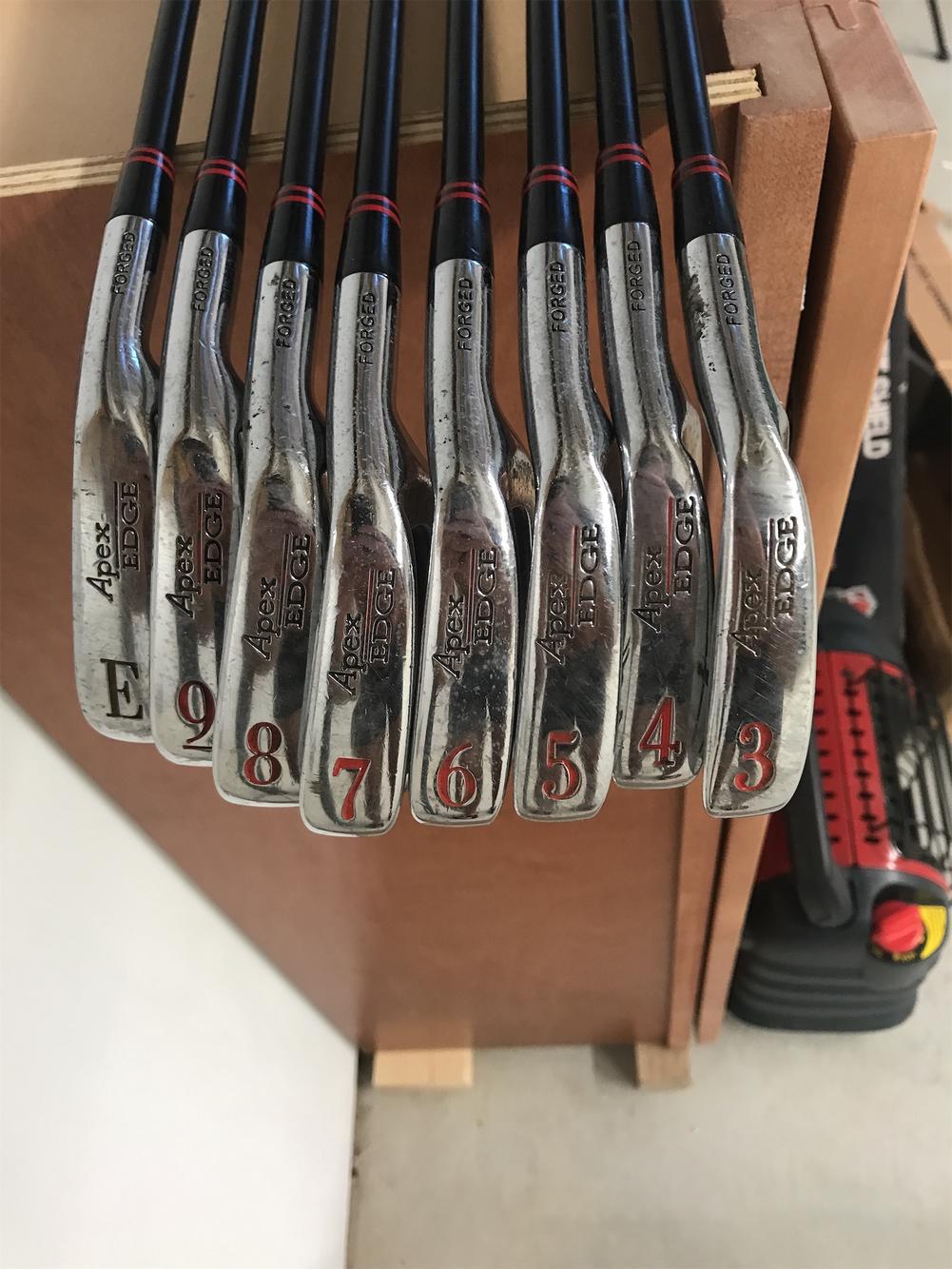 Men's Pro Ben Hogan Right Handed Apex Plus Stiff Flex Graphite Shaft Iron Set