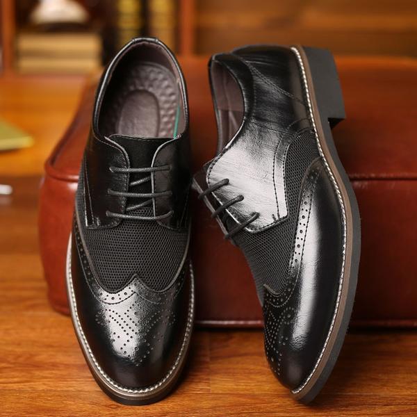 Shoes - Luxury Brand Men's Business Leather Shoes