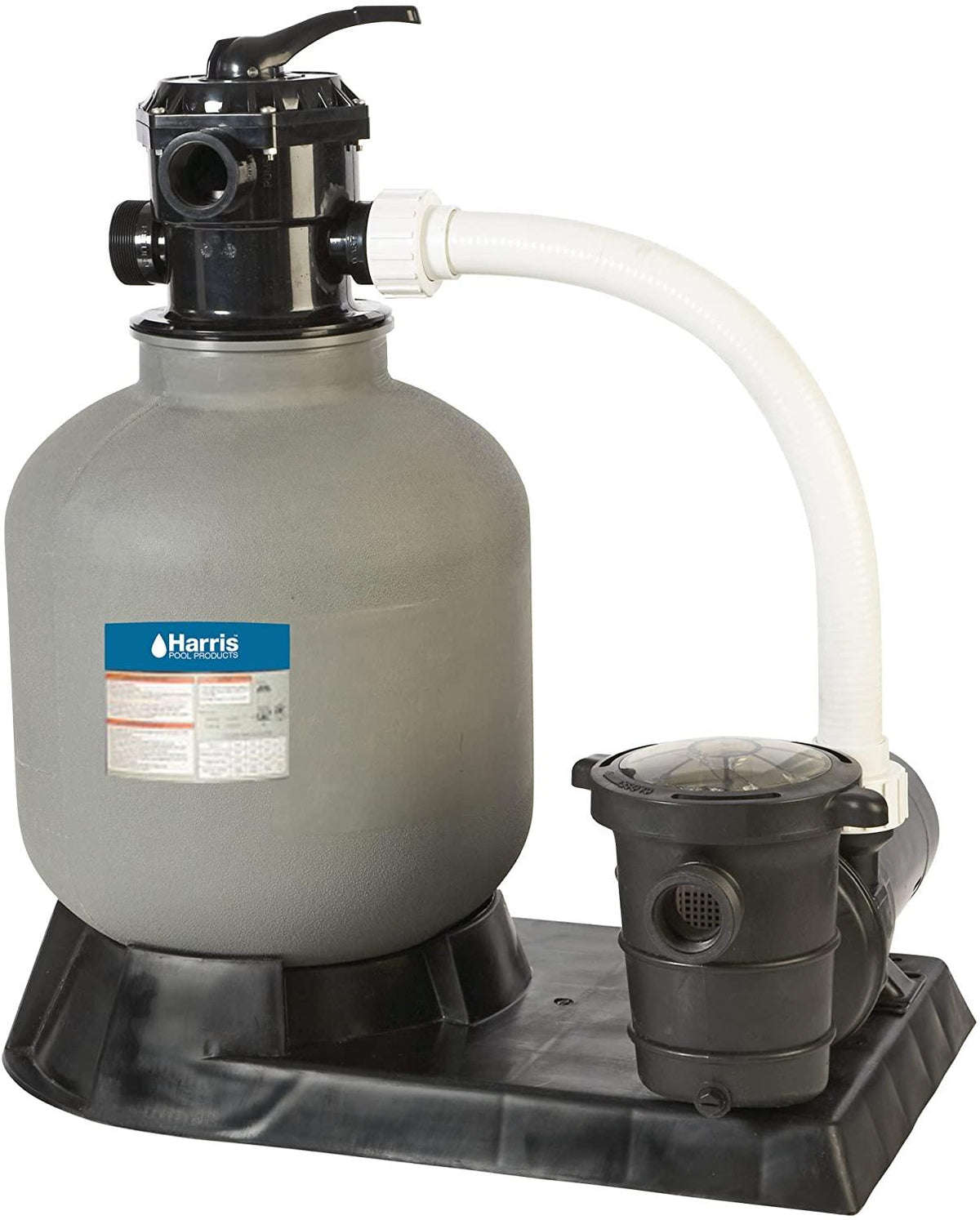 Harris H1572230 Vortex 24 inch Above Ground Sand Filter System with 1.5 HP Pump