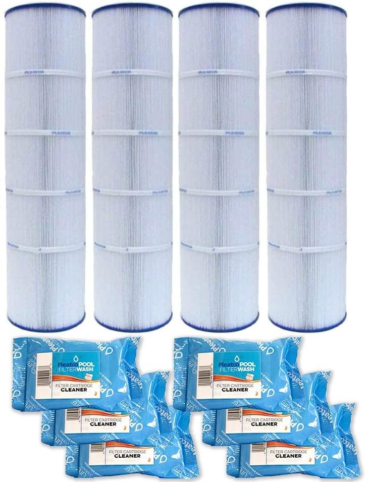 Pleatco Cartridge Filter PJAN115-PAK4 Pack of 4 Jandy CL460 A0558000 w/ 6X Filter Washes