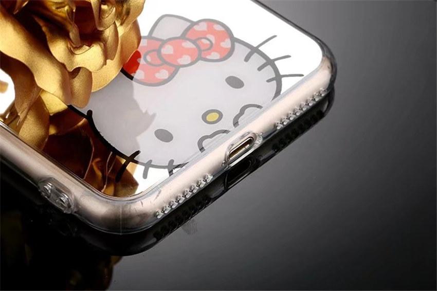 Phone Case - Ultra Thin Clear Mirror Cute Case For Samsung Galaxy S9 S8 Note8