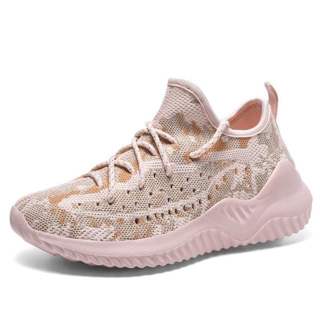 2021 Women's New Breathable Lace Up Casual Mesh Sneakers