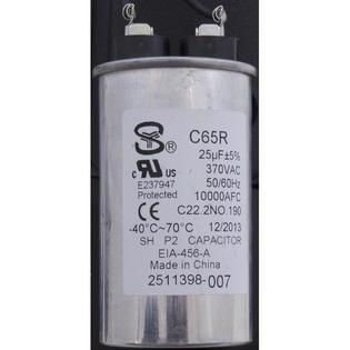 Motor, Century, 0.5hp, 115v/230v, 1-Spd, 56Yfr, SQFL