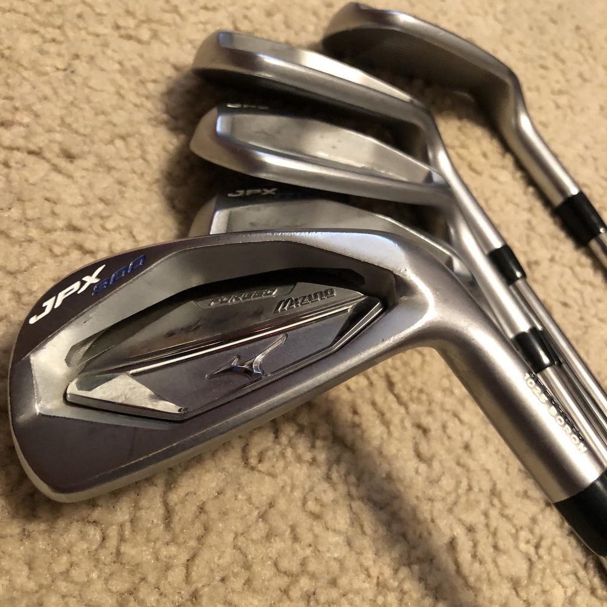 Men's Right Handed JPX 900 Forged Stiff Flex Steel Shaft Iron Set