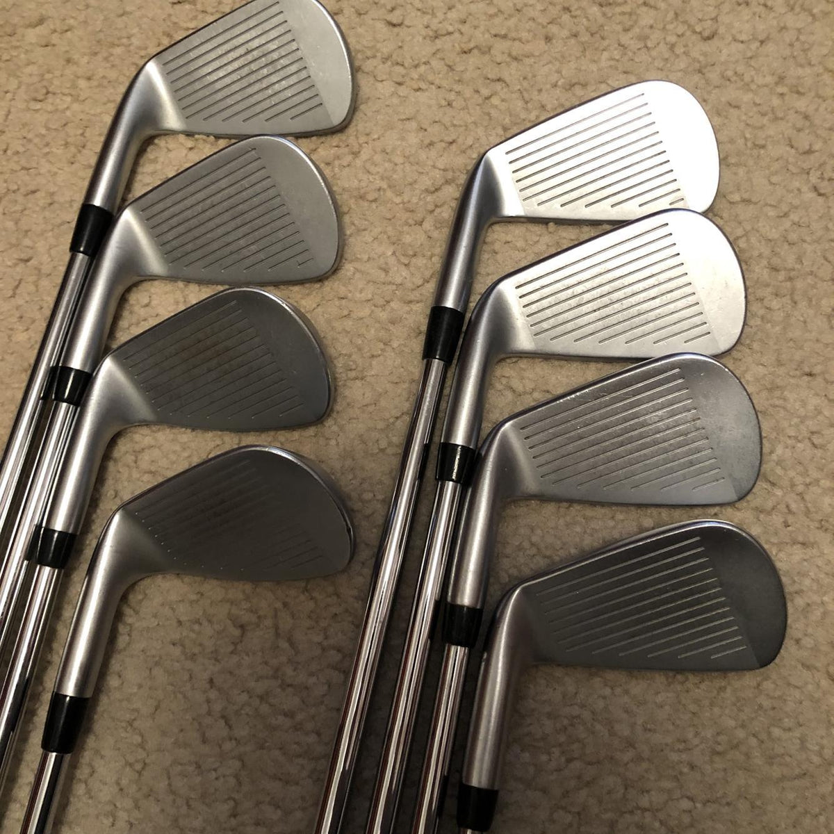 Men's Right Handed JPX 900 Forged Stiff Flex Steel Shaft Iron Set