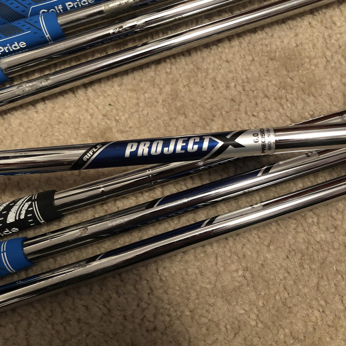 Men's Right Handed JPX 900 Forged Stiff Flex Steel Shaft Iron Set