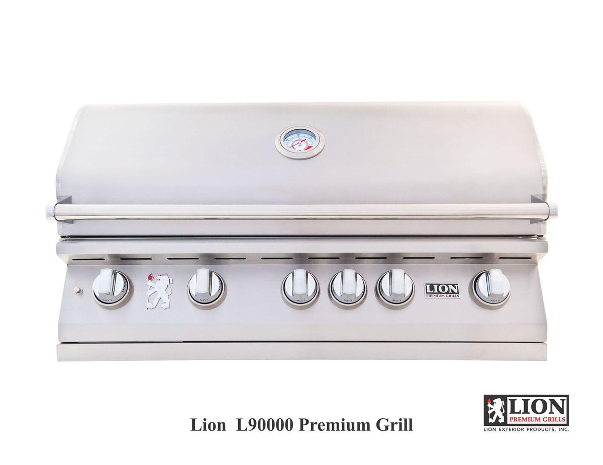 40" Lion Stainless Steel Built-In Grill BBQ Gas Grill