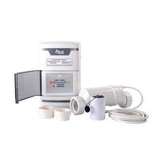 BLUE WORKS Salt Chlorine Generator Chlorinator BLSW20 with Flow Switch and Salt Cell for Above-Ground Pool White