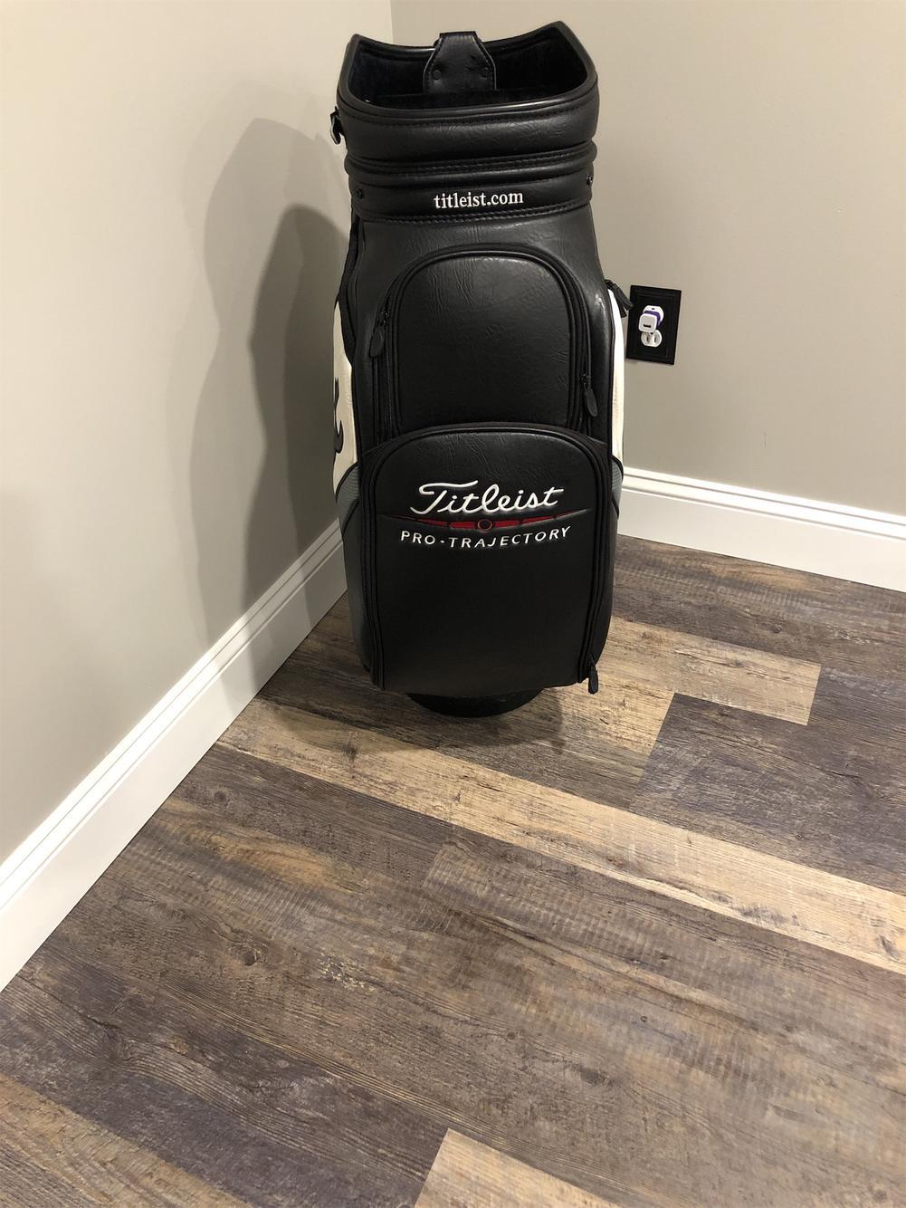 Black New Titleist Tour Staff Bag