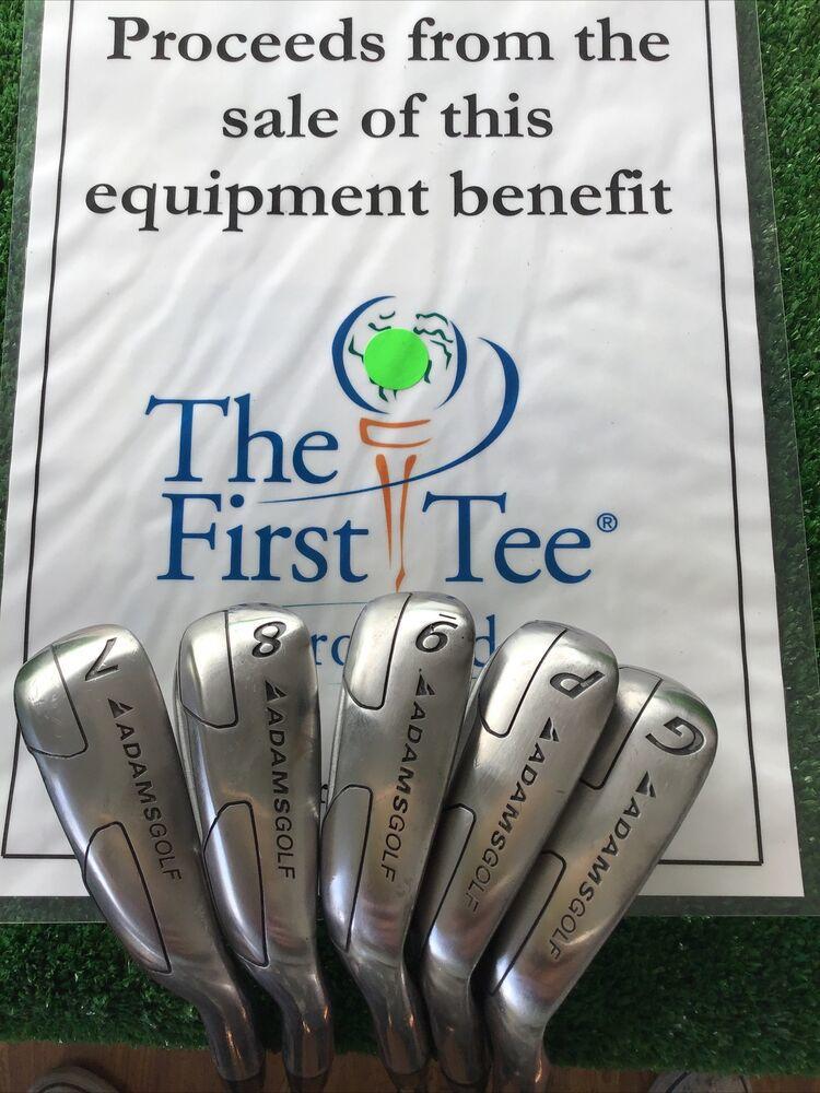 Adams Idea a12-OS Hybrid/Iron Set 7-GW With Stiff Steel Shafts