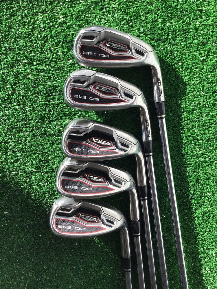 Adams Idea a12-OS Hybrid/Iron Set 7-GW With Stiff Steel Shafts