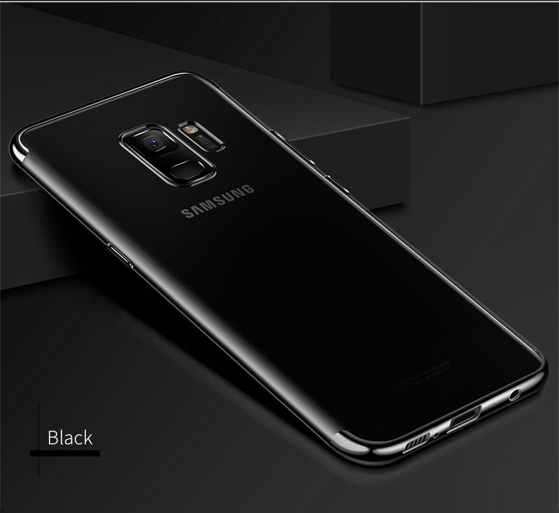 Phone Case - Luxury Ultra Thin Plating Shinning Soft TPU Phone Case For Samsung Galaxy S9/S8/S7 Note 8
