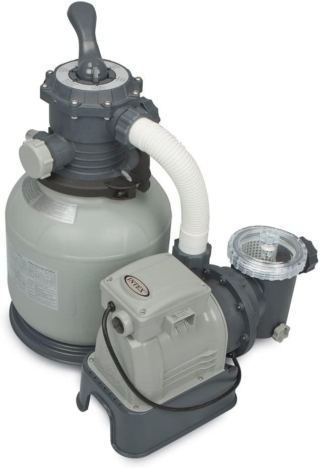 Krystal Clear Sand Filter Pump for Above Ground Pools, 12-inch, 110-120V with GFCI