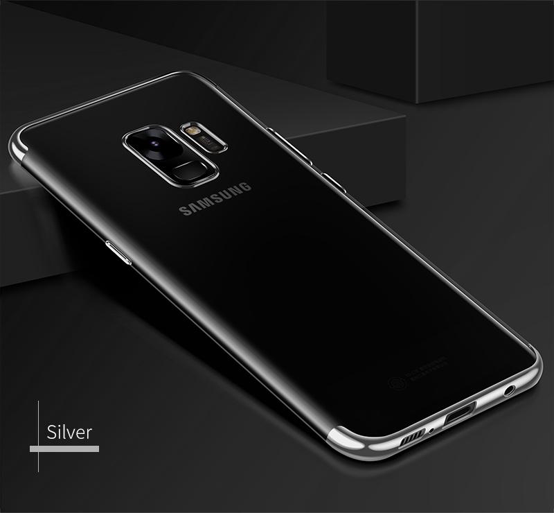 Phone Case - Luxury Ultra Thin Plating Shinning Soft TPU Phone Case For Samsung Galaxy S9/S8/S7 Note 8