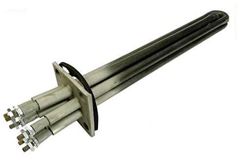 Coates 20006049 SS 4 Bolt Flange Plate Incoloy 825 Sheath, 9 KW / 480 VAC (a)(b)