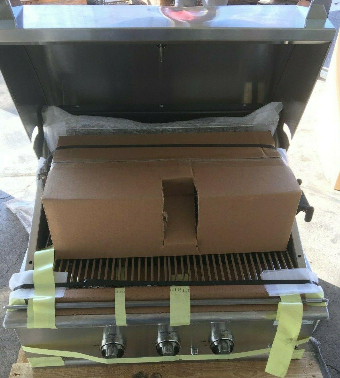 30" DCS STAINLESS STEEL TURAL GAS GRILL BH1-30R-N
