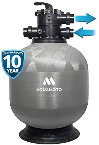 Aquamoto EcoPixel 24" Fiberglass Pool Filter with 2" Valve