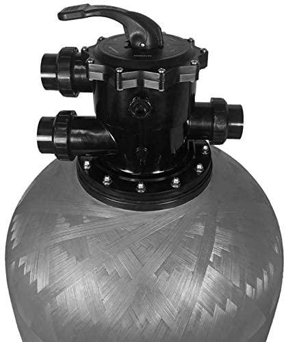 Aquamoto EcoPixel 24" Fiberglass Pool Filter with 2" Valve