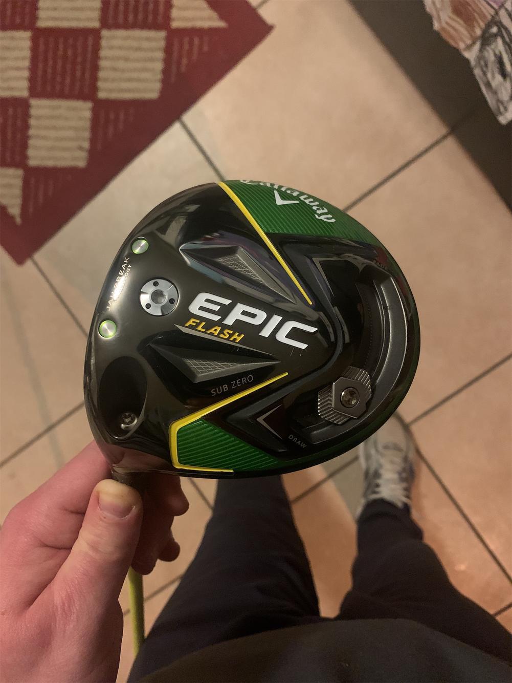 Men's Left Hand Epic Flash Sub Zero 9 Loft Driver