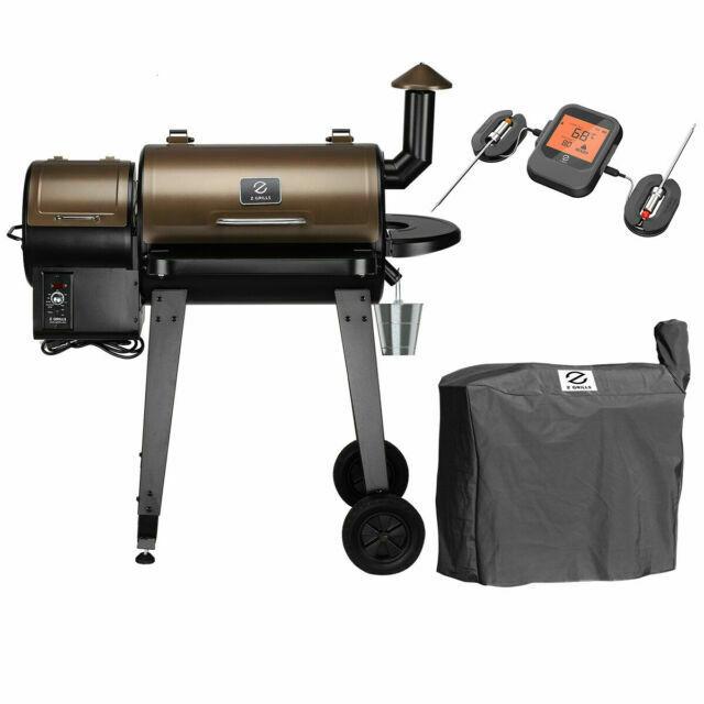 Z GRILLS ZPG-450A Wood Pellet Grill BBQ Smoker Digital Control with Cover