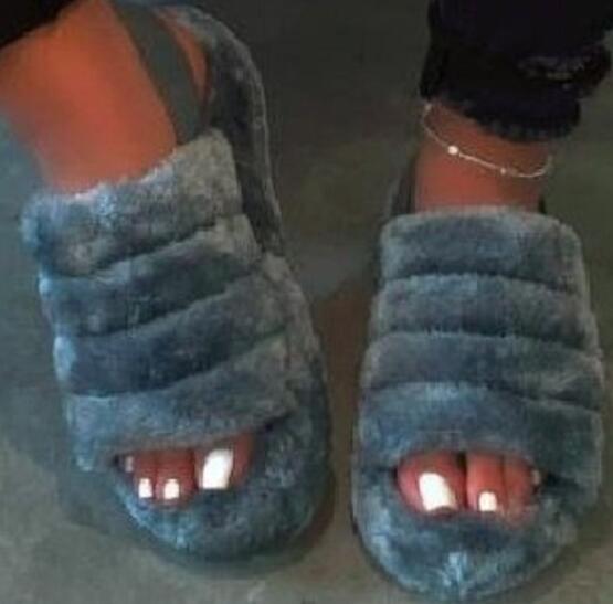 New Women ng Plush Slippers
