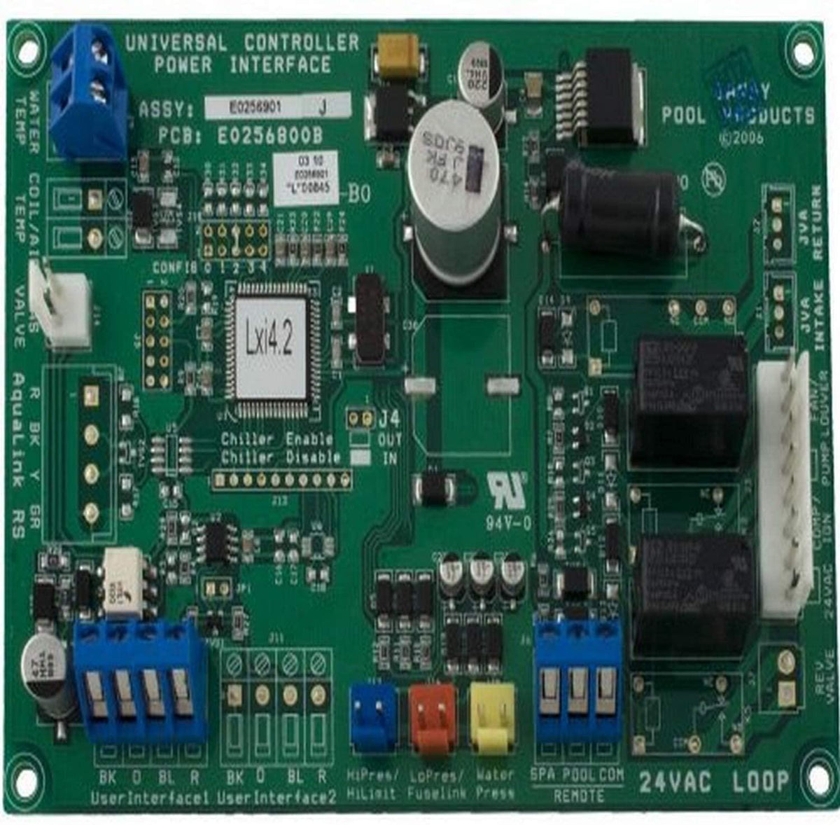 Zodiac R0470200 Universal Control Power Interface Replacement Kit for Select Zodiac Legacy LRZE Pool and Spa Heater