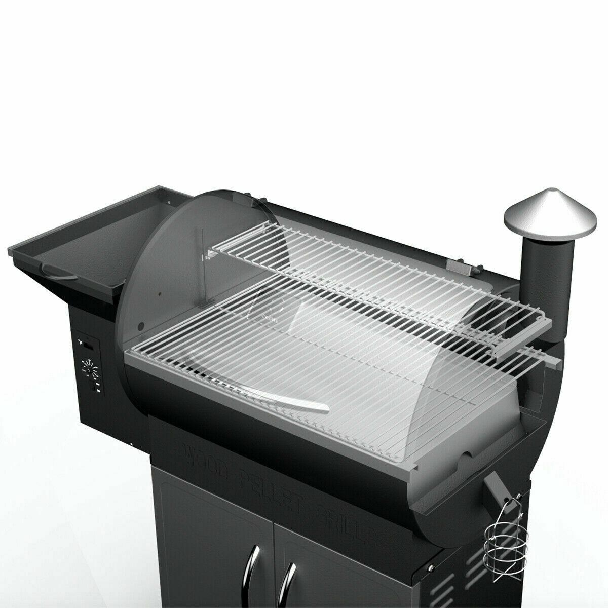 Z GRILLS Wood Pellet Smoker Outdoor BBQ Grill Barbecue Patio Meat Cookers