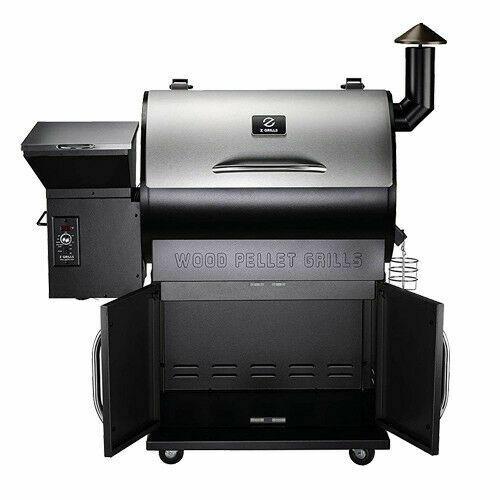 Z GRILLS Wood Pellet Smoker Outdoor BBQ Grill Barbecue Patio Meat Cookers