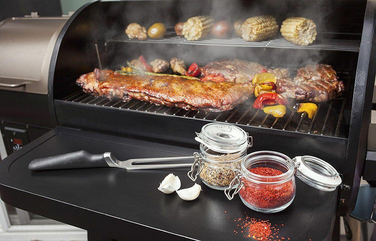 Z GRILLS Wood Pellet Smoker Outdoor BBQ Grill Barbecue Patio Meat Cookers