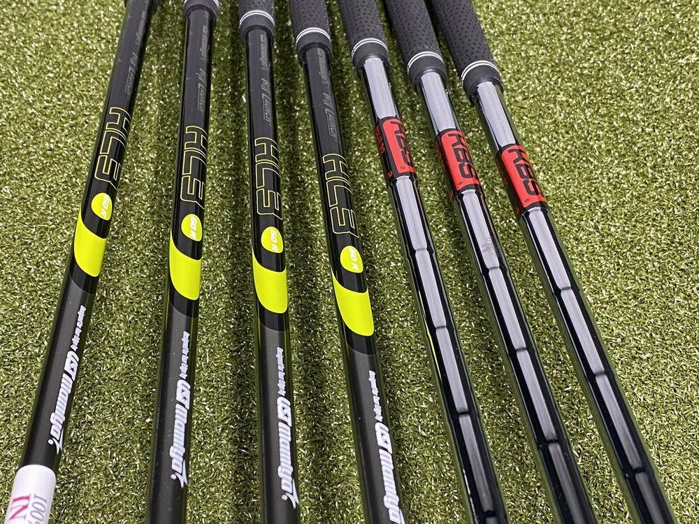 Tour Edge Hot Launch 3 Triple Combo Iron Set KBS Tour Regular R-Flex NEW #73642