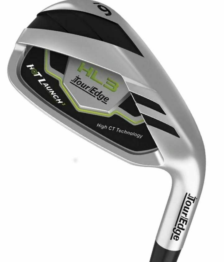 Tour Edge Hot Launch 3 Triple Combo Iron Set KBS Tour Regular R-Flex NEW #73642
