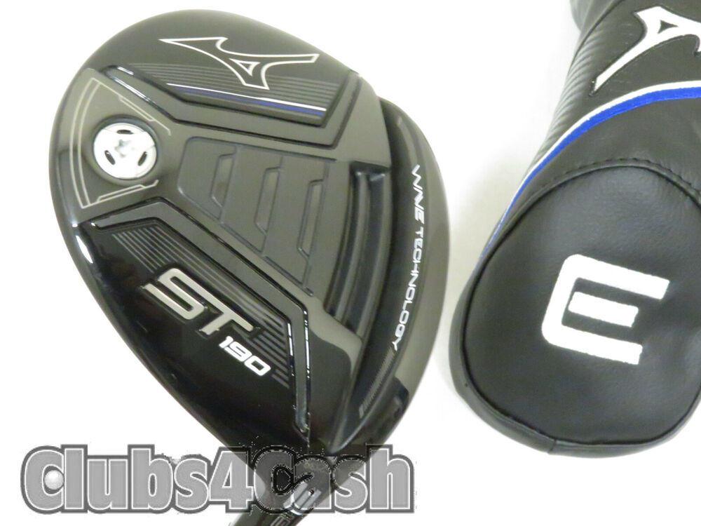 MIZUNO ST190 Fairway 15* 3 Wood Fujikura Atmos Blue 6S Stiff +Cover .. MINT