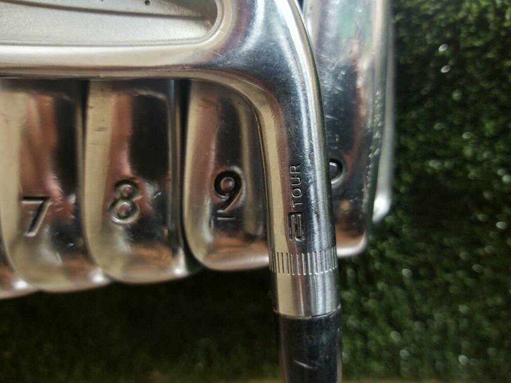 Adams Golf Idea A Tour Rare Iron Set 4-PW Steel Shaft X Flex Black Gold