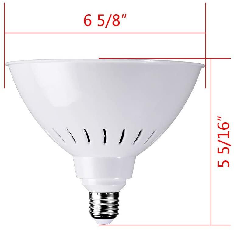 AstraDepot 468-LED 120V 45W E27 PAR56 RGB LED Bulb Swimming Pool Spa Light for Pentair Hayward (Pack of 10)