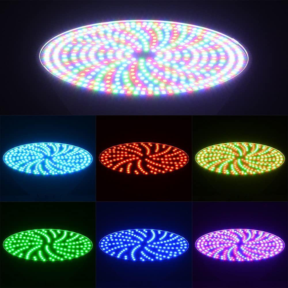 AstraDepot 468-LED 120V 45W E27 PAR56 RGB LED Bulb Swimming Pool Spa Light for Pentair Hayward (Pack of 10)