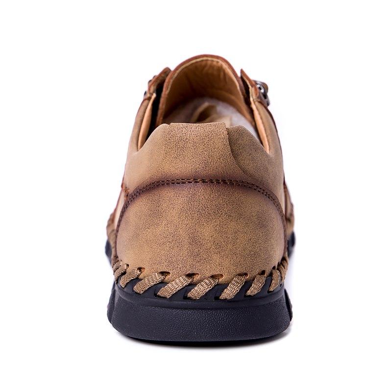 Big Size Handmade Vintage Loafers Flats Moccasins
