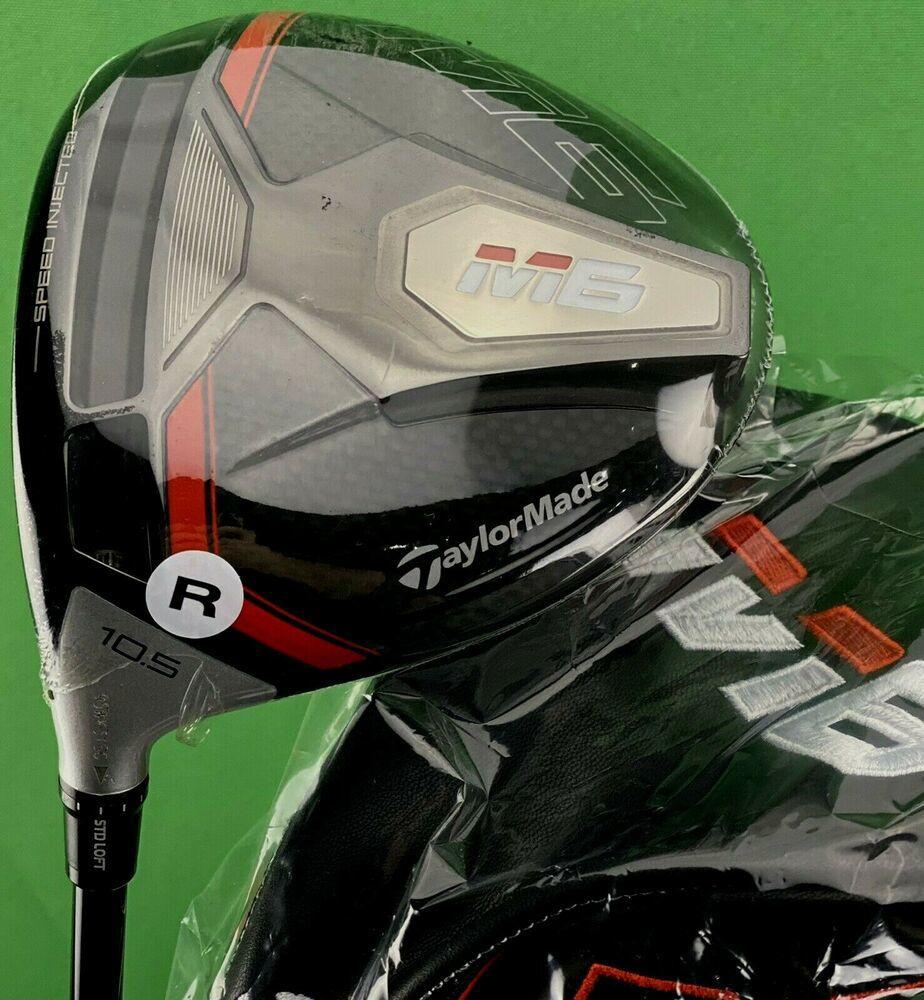 TaylorMade M6 Driver LEFT Hand 10.5* Fujikura Atmos 5R Regular R-Flex NEW #79566