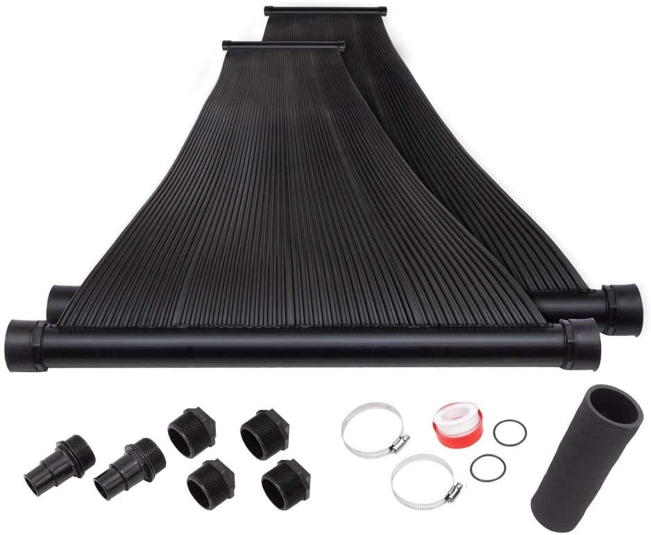 SunQuest 2-2'X10' Solar Swimming Pool Heater with Couplers-Max-Flow