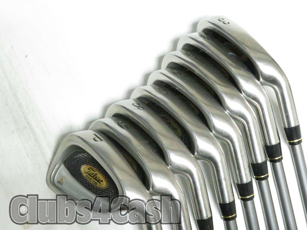 Titleist 822 OS DCI Irons Graphite Ultralight 75 Regular Flex 3-P