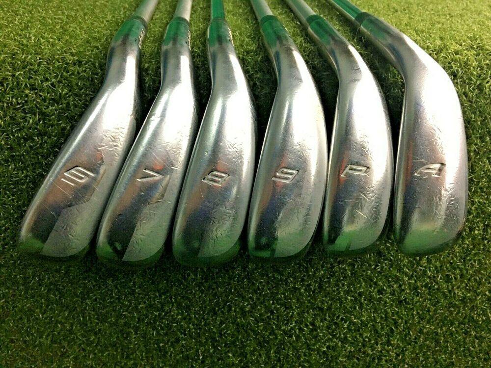 TaylorMade RBZ Max Iron Set 6-PW+GW RH FST 90 Regular Steel / NEW GRIPS /mm4386